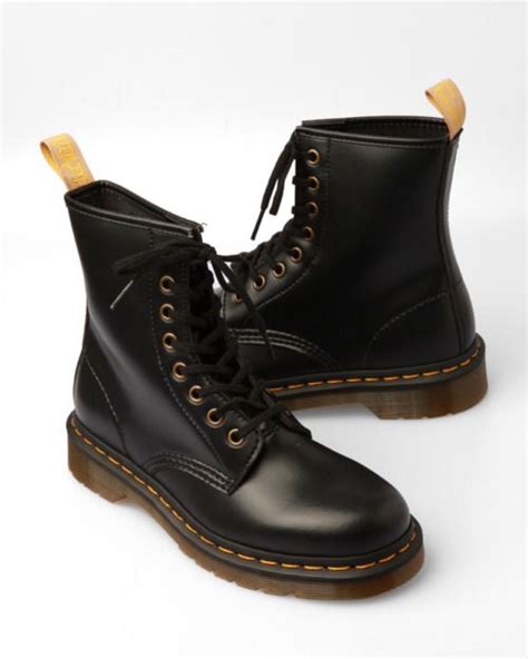 Vegan docs - Vegan Docs are known for their toughness and durability, whilst also being waterproof due to the heat sealing method used when constructing the boots. In addition to these great qualities vegan Docs are also way more comfortable than their leather counterparts thanks to the softness of the synthetic leather substitute.